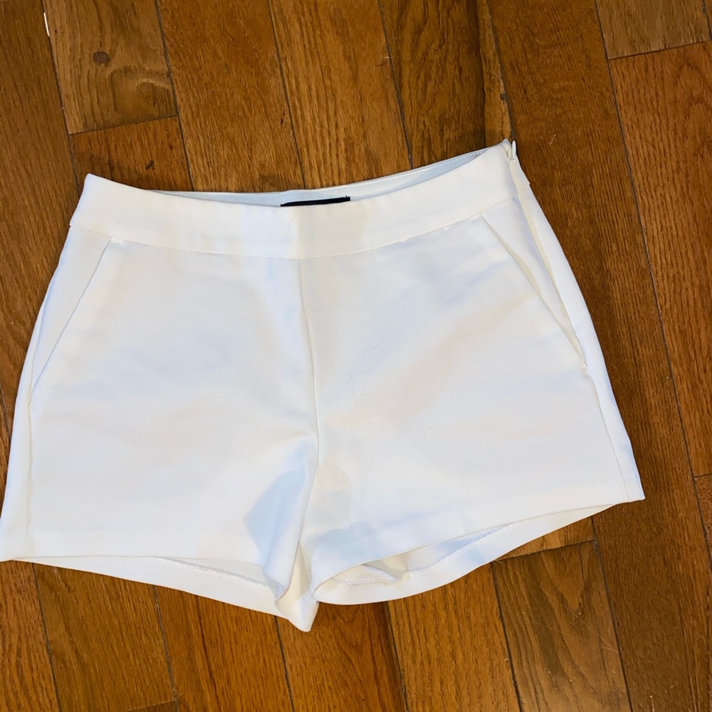 Express White Dress Shorts